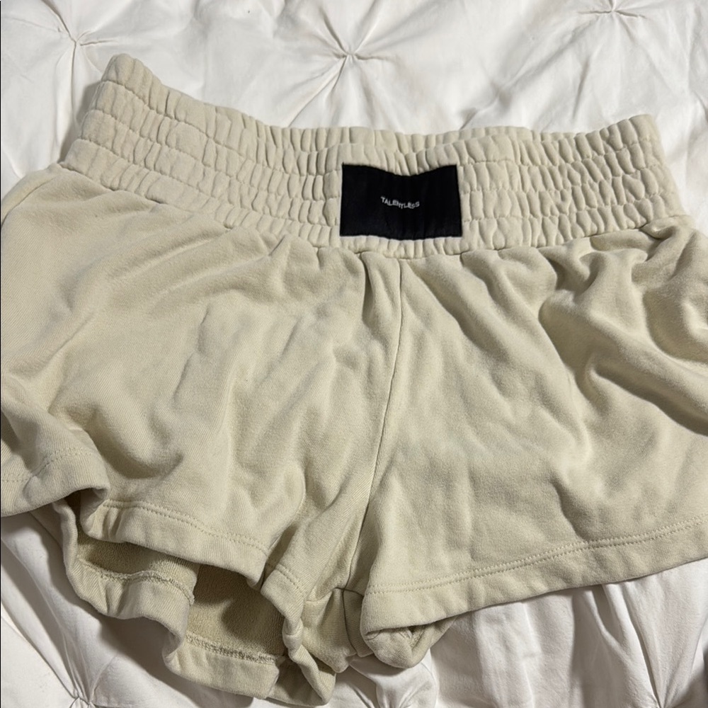 Women's TALENTLESS Cream Shorts